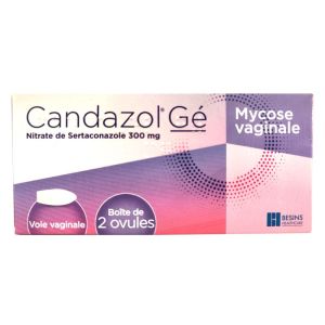 Candazol 300mg boîte ovule x2