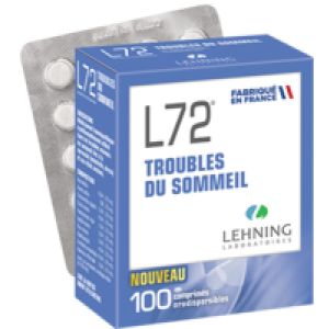 L72 Troubles du sommeil - 100 comprimés orodispersibles