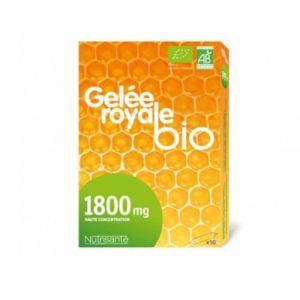 Gelée royale bio 1800mg x30 ampoules