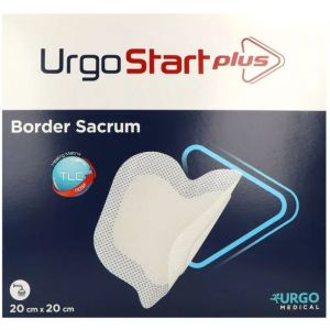 UrgoStart Plus Border Sacrum pansements 20 x 20 cm x16