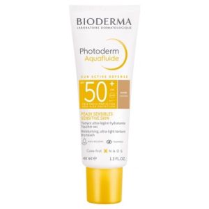 Photoderm Aquafluide Sun Active Defense SPF50+ Dorée - 40ml