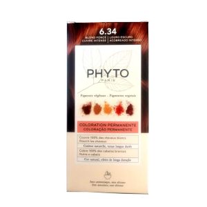 Phytocolor Coloration 6.34 Blond Foncé Cuivre Intense