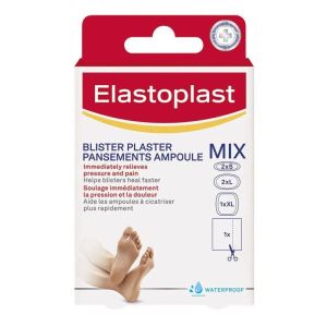 Elastoplast SOS MIX PACK pansements ampoules, 6 Unités