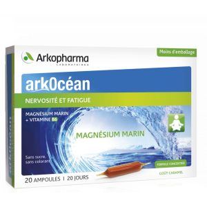 Arkocéan - Magnésium marin - 20 ampoules