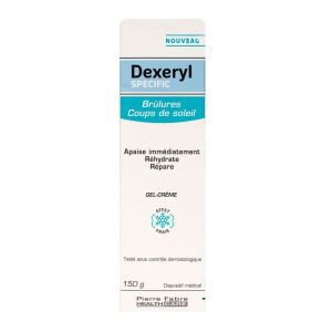 Dexeryl Spécific brûlures & coups de soleil 150g