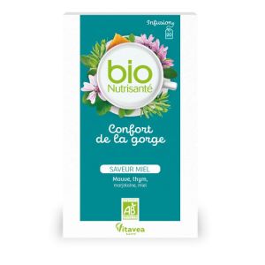 Infusion bio confort gorge 20 sachets