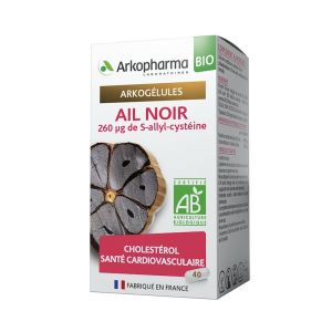 Arkogélules - Ail noir BIO 260 µg S-allyl-cystéïne - 40 gélules