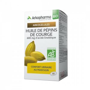 Arkogélules - Huile de Pépins de Courge BIO - 60 capsules