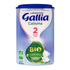 Calisma bio lait 2ème âge