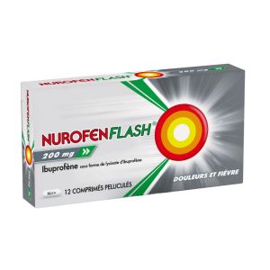 NurofenFlash 200mg 12 comprimés pelliculés