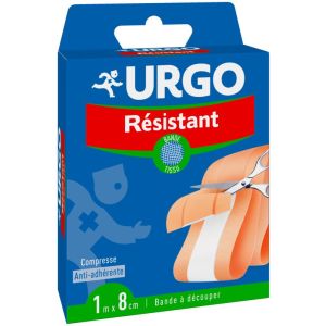 Bande tissu à découper résistante 1 m x  8 cm