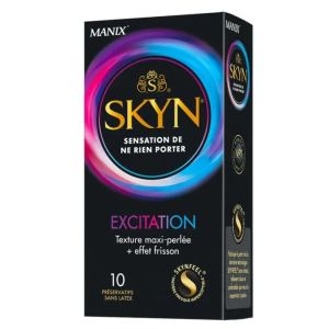 Skyn Excitation Préservatifs Sans Latex x10