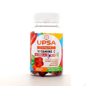 Vitalité Vitamine C + acérola Kids 60 Gommes