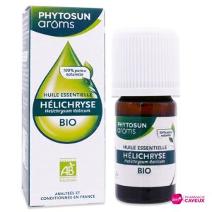 Huile essentielle bio d’Hélichryse 5 ml