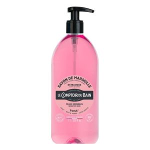 Savon liquide Rose 1 L
