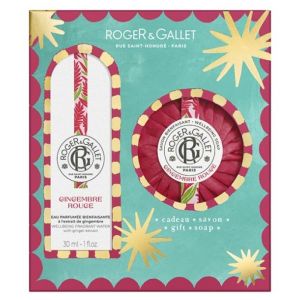 Gingembre Rouge Eau Parfumée Bienfaisante 30 ml + Savon Bienfaisant 100 g Offert