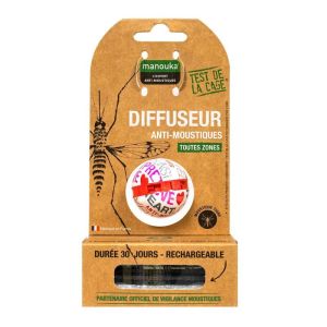 Diffuseur anti-moustiques + recharge 6ml