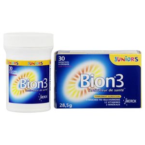 Bion 3 juniors activateur de santé 30 comprimés