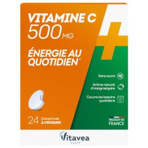 Vitamine C énergie au quotidien Nutrisanté x 24 comprimés