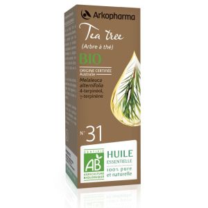 N°31 Huile essentielle de Tea tree (Arbre à thé) BIO - 10 ml