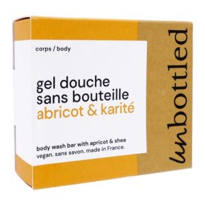 Gel douche solide Abricot & Karité 110 g