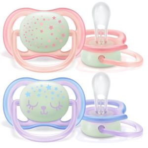 Sucettes Nuit 6-18 mois pour filles