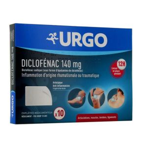 Diclofenac Emplâtres Médicamenteux 140 mg