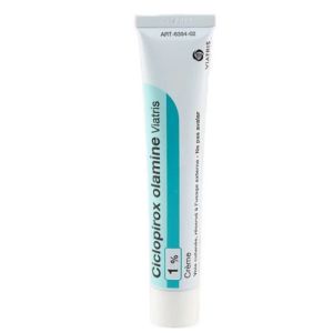 Ciclopirox Olamine 1 % Crème Antifongique 30g