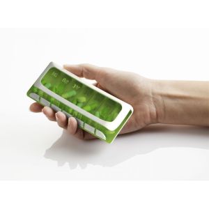Pilbox Tempo pilulier semainier Vert