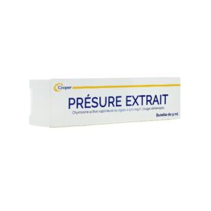 Présure  extrait Cooper  9ml