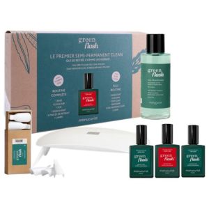 Coffret Le Premier Semi-Permanent Clean Green Flash Poppy Red