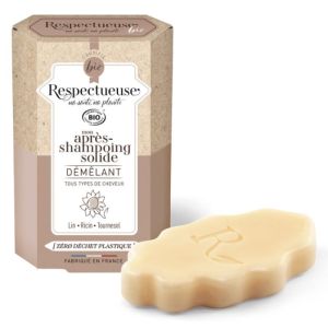 Après-Shampooing Solide Démêlant Bio 40g