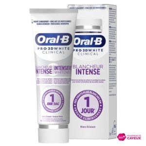 Pro 3D White Clinical dentifrice blanchissant intense 75 ml