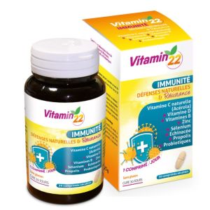 Vitamin'22 Immunité 30 comprimés