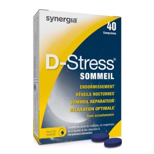 D-Stress sommeil 40 comprimés