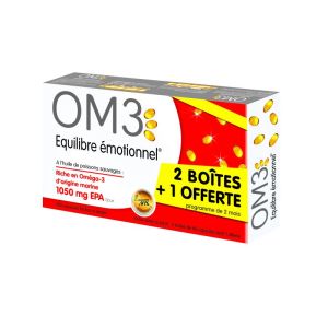 Équilibre Émotionnel Lot de 3 x 60 Capsules