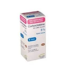 Carbocistéine 2% enfants EG LABO 125 ml