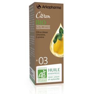 N° 3 Huile essentielle de Citron BIO - 10 ml
