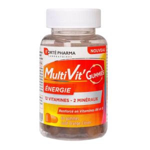 MultiVit Gummies énergie 60 gommes