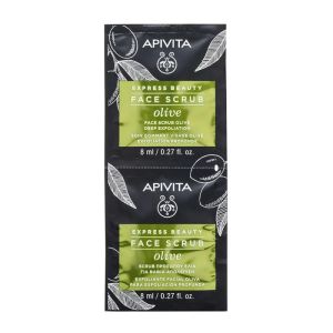 Express Beauty – Gommage Visage Exfoliation Profonde à l’Olive 2 x 8 ml