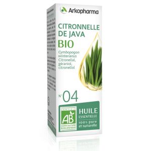 N°4 Huile essentielle de Citronnelle de Java BIO - 10 ml