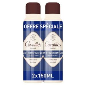 Homme Anti-Transpirant 48H Spray Lot de 2 x 150 ml