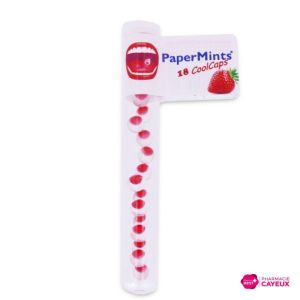 Cool Caps Fraise 18 capsules rafraîchissantes