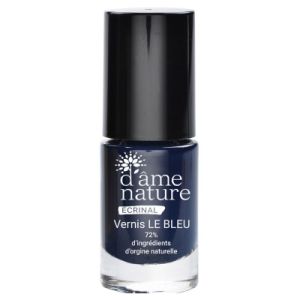 D'âme nature - Vernis Soin Bleu - 5ml