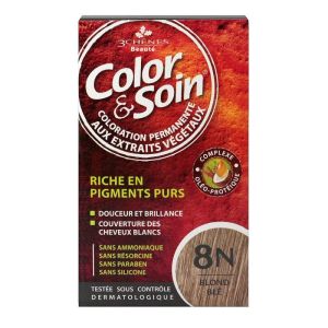 Color & Soin coloration permanente - 8N blond blé