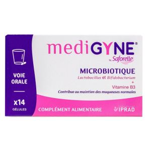 Medigyne microbiotique 14 gélules