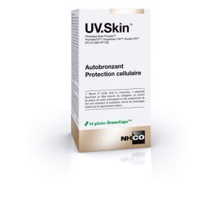UV.Skin - Autobronzant, Protection cellulaire - 56 gélules