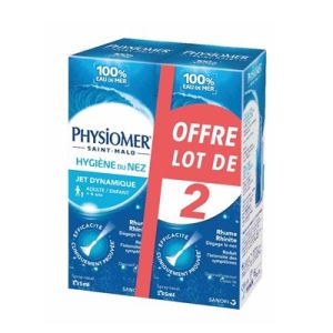 Spray nasal Jet dynamique - Lot de 2