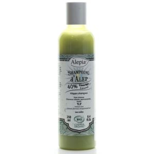 Shampoing d'Alep à l'Huile de Laurier Bio 250ml