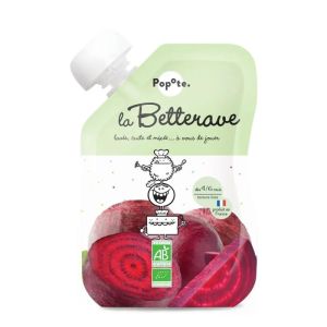 Gourde Betterave bio dès 4/6 mois 120 g